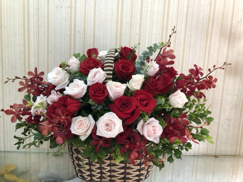 hoa tặng valentine alo.flowers