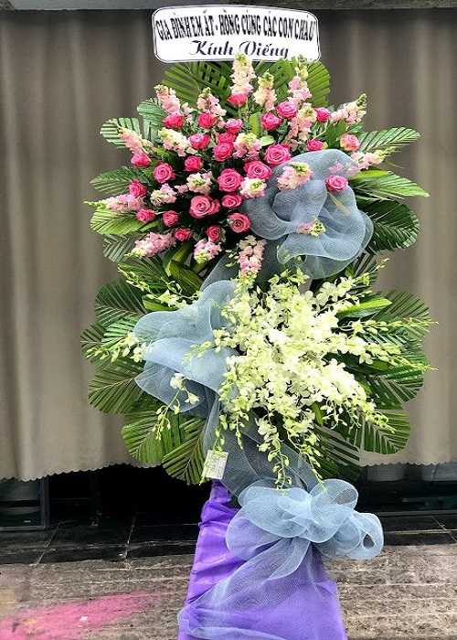 Lẵng Hoa Đám Tang Đẹp - Alo Flowers