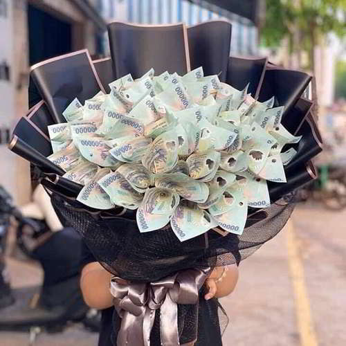 15 Mẫu bó hoa bằng tiền Polyme mệnh giá 100k200k500k  Vừa đẹp vừa xài  được trong nhiều dịp kỉ niệm  Hoa tươi 360