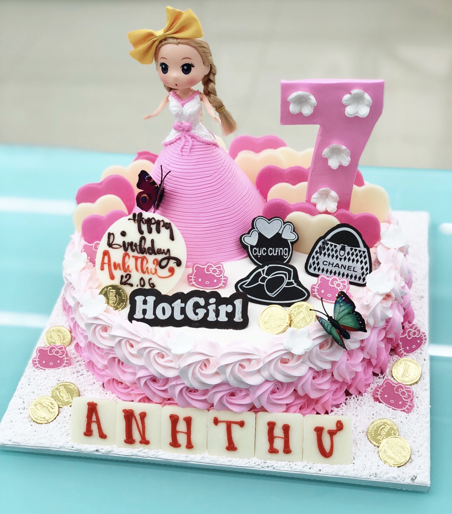 Bộ sưu tập bánh sinh nhật đẹp cho bé gái 8 tuổi độc đáo và ngon miệng cho  ngày sinh nhật