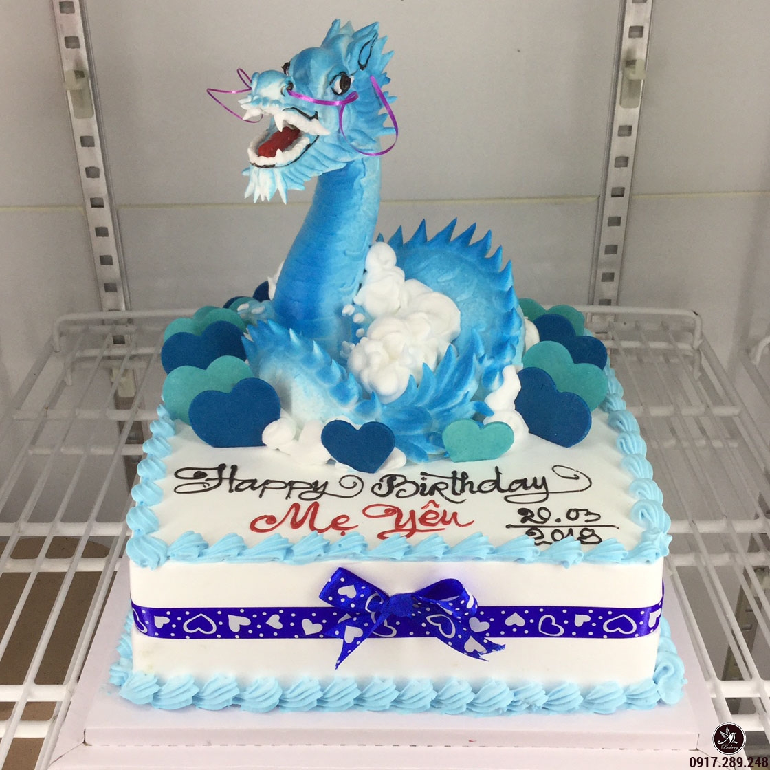 30+ Mẫu bánh sinh nhật con rồng đẹp, dễ thương, thu hút