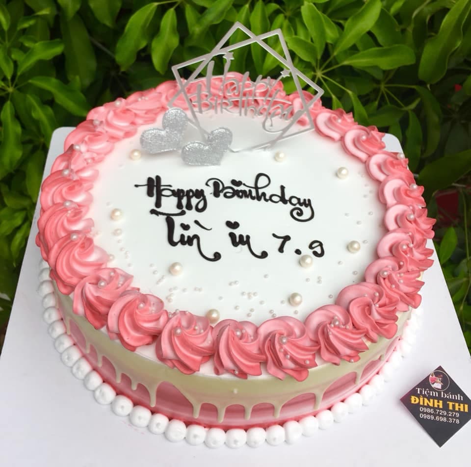 bánh sinh nhật 2 tầng đẹp cho bé - Thu Hường bakery