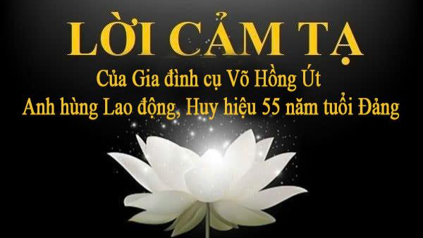 Lời cảm tạ sau đám tang trên fb - Chia sẻ nỗi buồn và lòng biết ơn